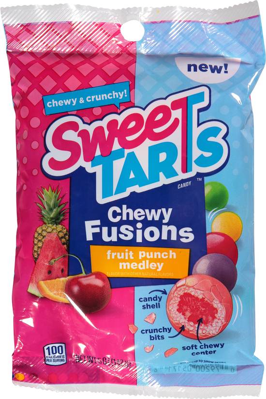 Sweetarts Chewy Fusions Candy (fruit punch medley )