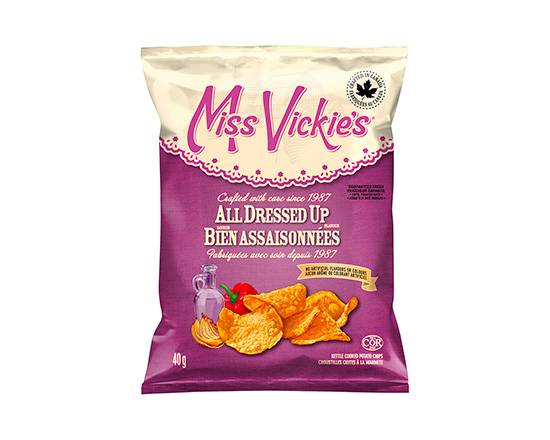 Miss Vickie's® Croustilles cuites à la marmite à saveur bien assaisonnées / Miss Vickie's® All Dressed Up