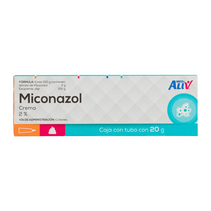 MediAliv Miconazol 2 % Tubo C/20 Gr Crema