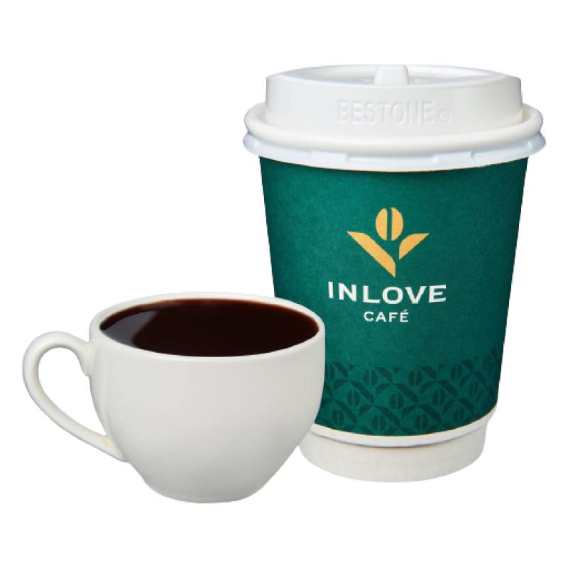 【inLove Cafe】熱美式咖啡12oz <1Cup杯 x 1 x 1Cup杯>