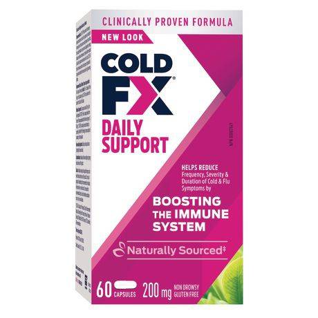 Cold-fx 200 mg daily support boosting the immune system capsules - 200 mg daily support boosting the immune system capsules (60 capsules)