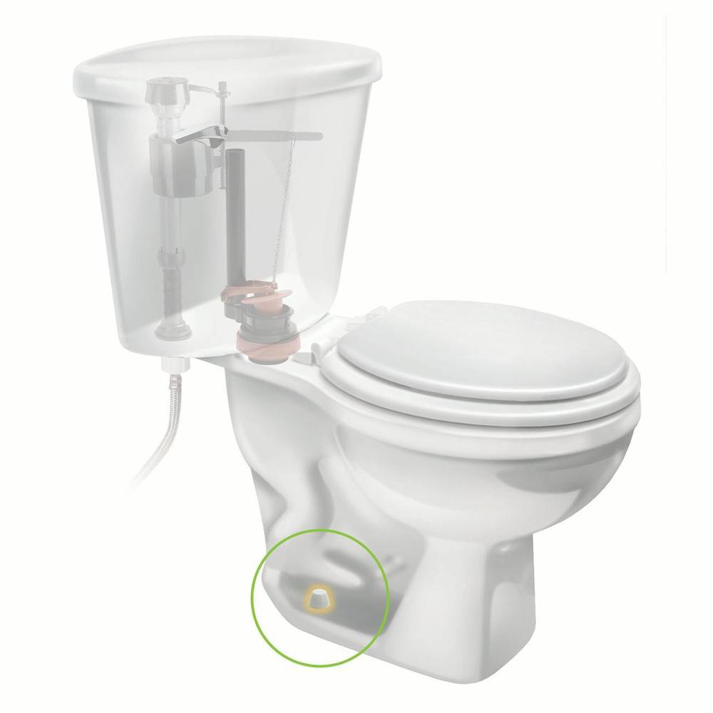 Fluidmaster Smart Cap Universal Toilet Bolt Caps White