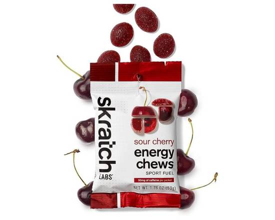 Skratch Labs: Sour Cherry Energy Chews