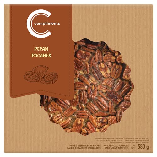 Compliments Pecan Pie, 8 Inches (580 g)