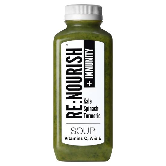 Re:nourish + Immunity Kale Spinach Turmeric Soup
