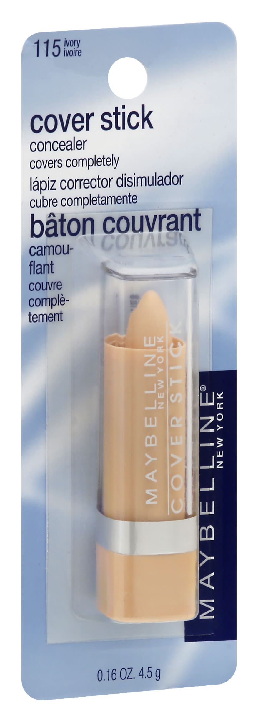 Maybelline Cover Stick Ivory 115 Concealer (0.2 oz)