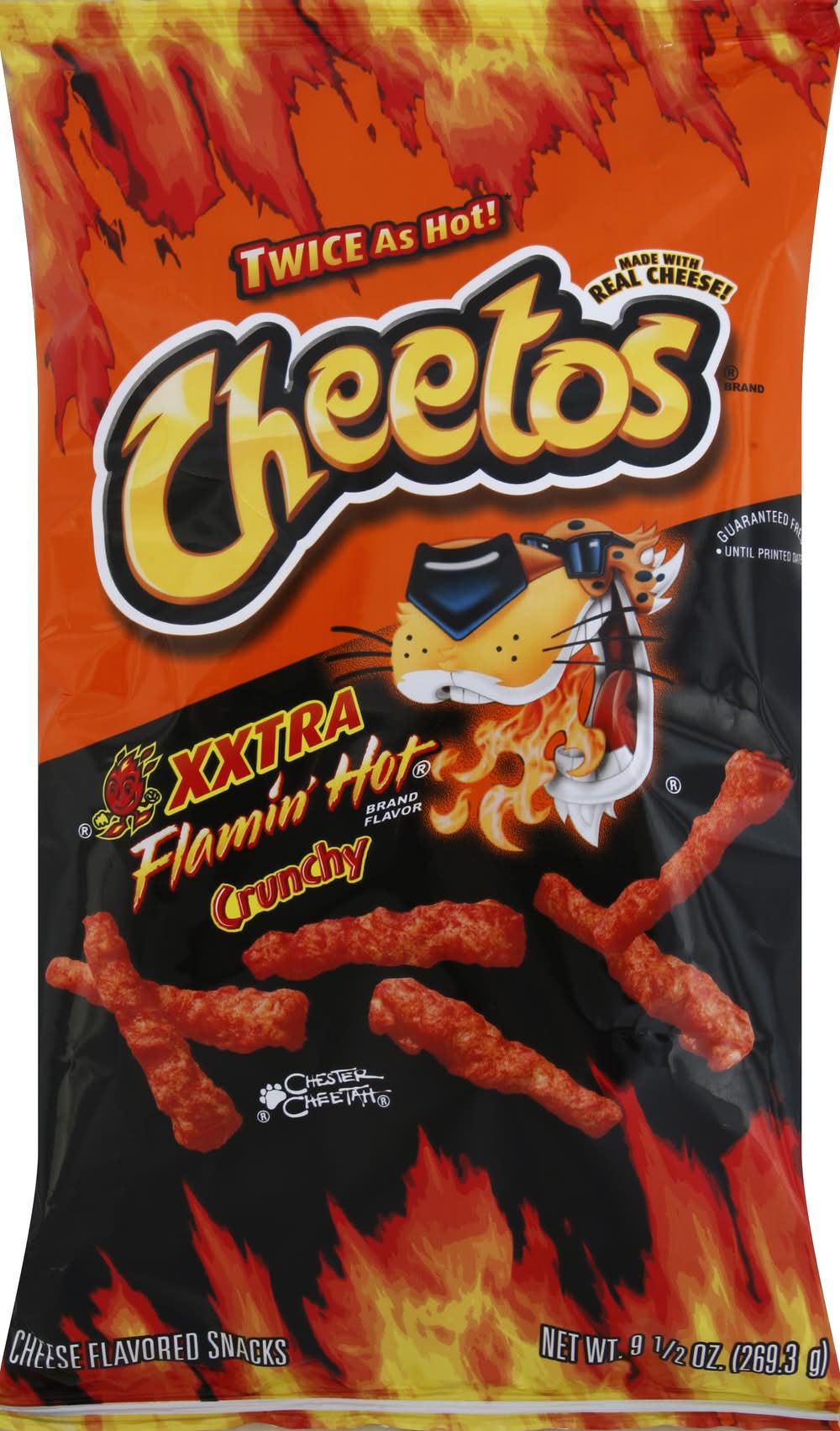 Cheetos Crunchy Snacks, Xxtra Flamin' Hot (9.5 oz)