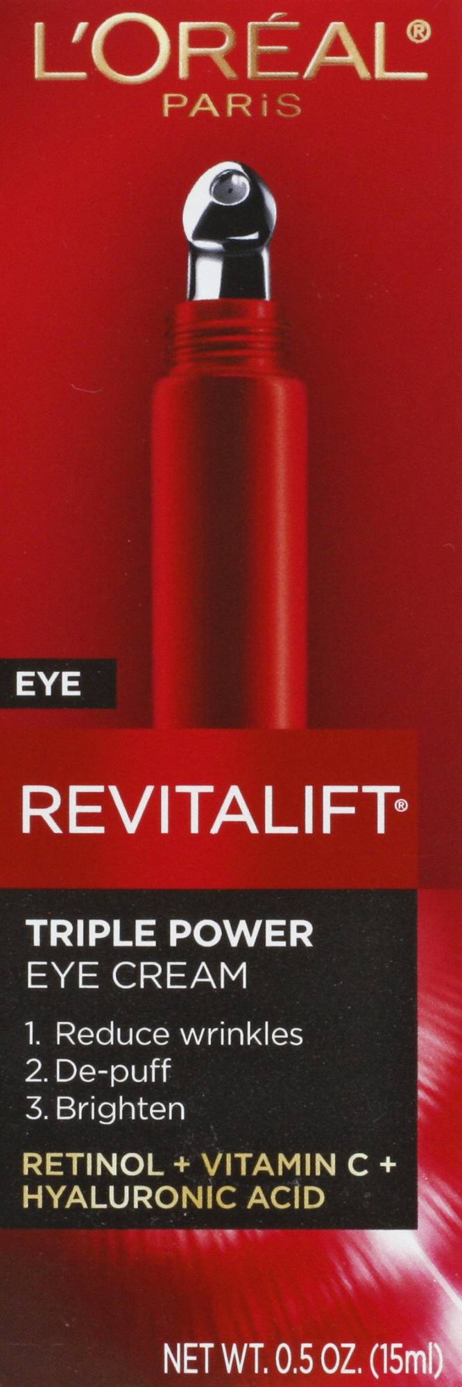 L'Oréal Revitalift Triple Power Eye Treatment (0.5 oz)