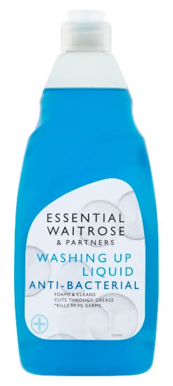 Essential Waitrose & Partners Washing Up Liquid Anti-Bacterial (500ml)