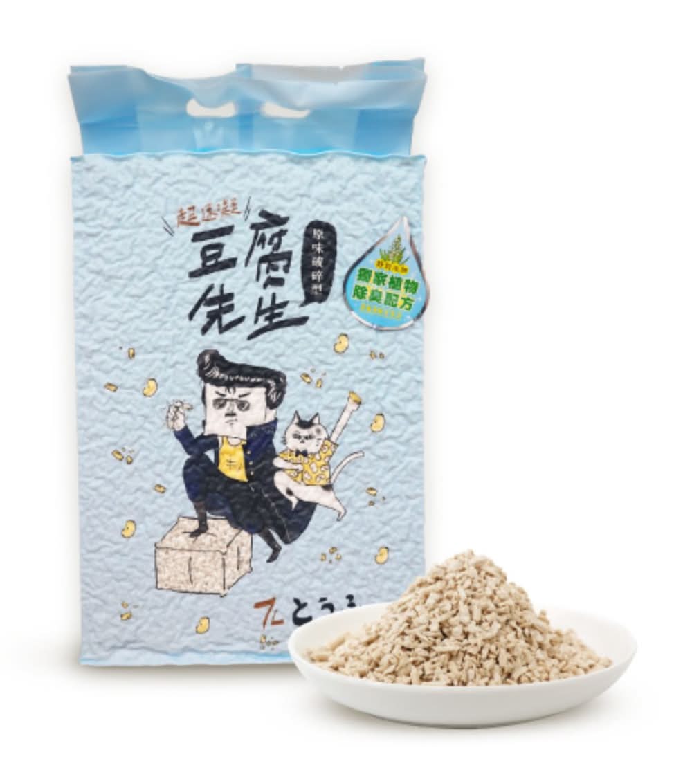 豆腐先生仿礦型豆腐貓砂-原味7L