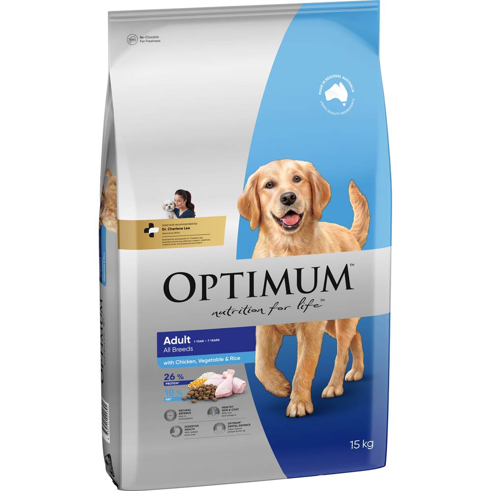 Optimum Dry Dog Food With Chicken, Vegetables & Rice Delivery Near Me