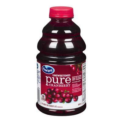 Ocean Spray Unsweetened Pure Cranberry Juice (946 ml)