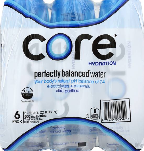 Core Hydration Perfectly Balance Water (6 ct)