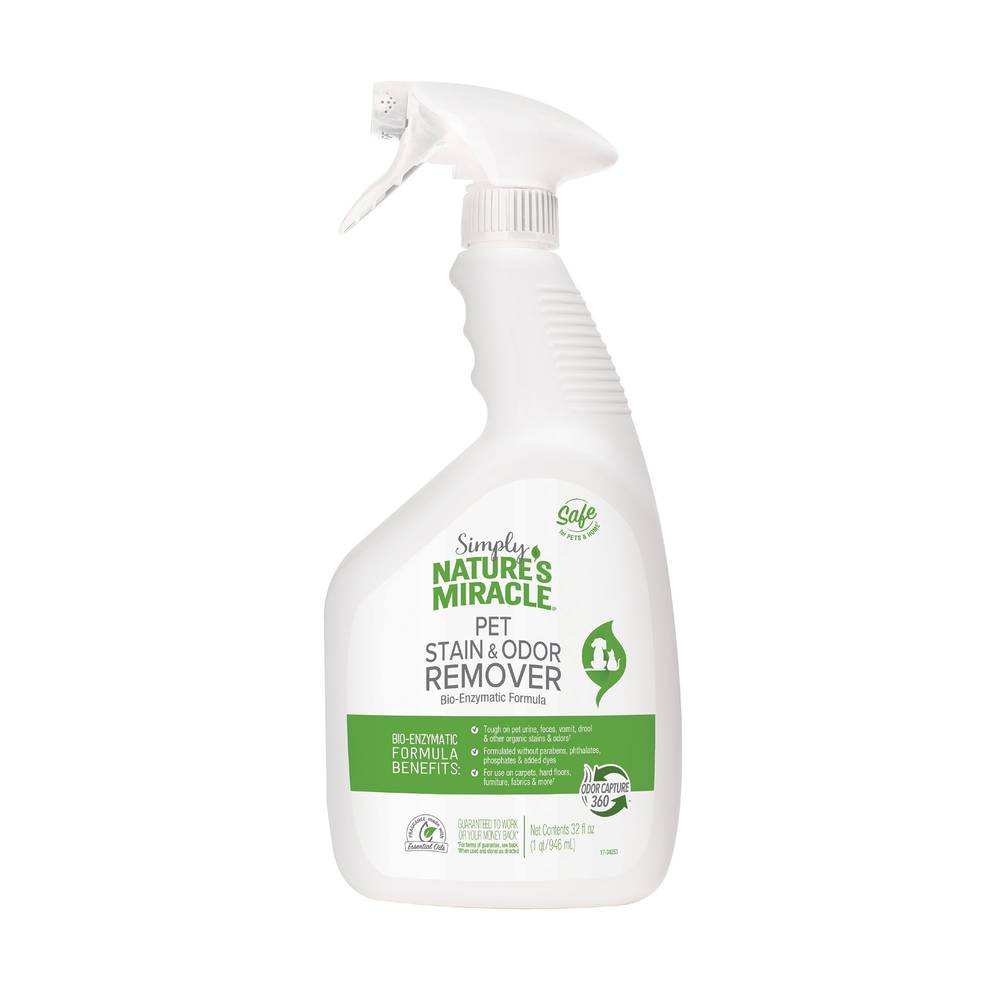 Nature's Miracle Simply Pet Stain & Odor Remover, Lavender (32 fl oz)