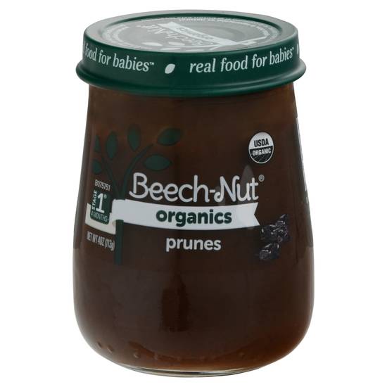 Beech-Nut Organic Prunes Stage 1 Baby Food