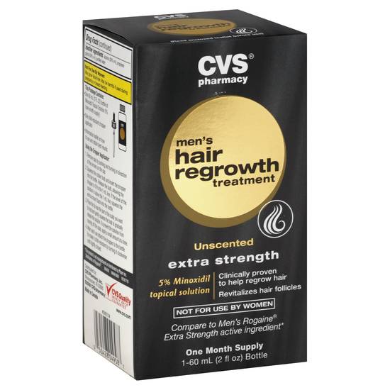 Cvs Pharmacy Unscented Extra Strength Hair Regrowth Treatment
