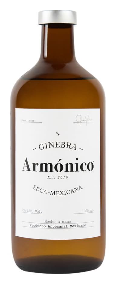 Armónico · Ginebra artesanal seca mexicana (700 ml)