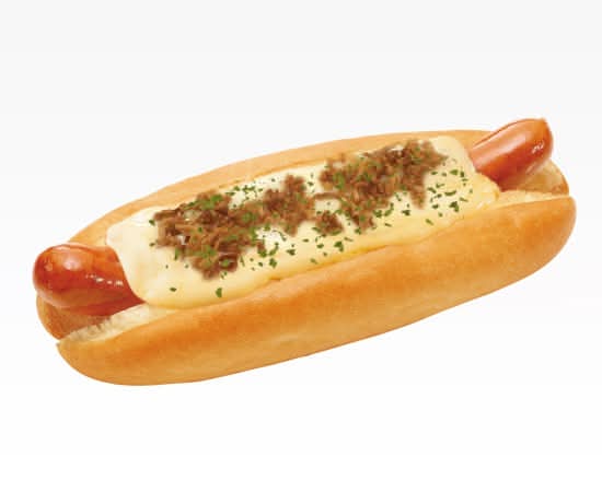 チーズソースフライドオニオンドック