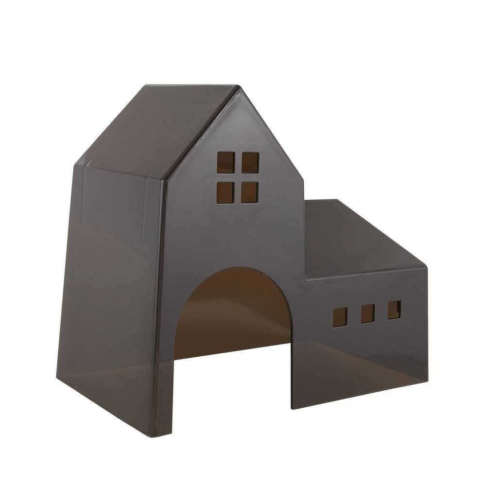 Full Cheeks Small Pet Tower Hideaway (large/black)