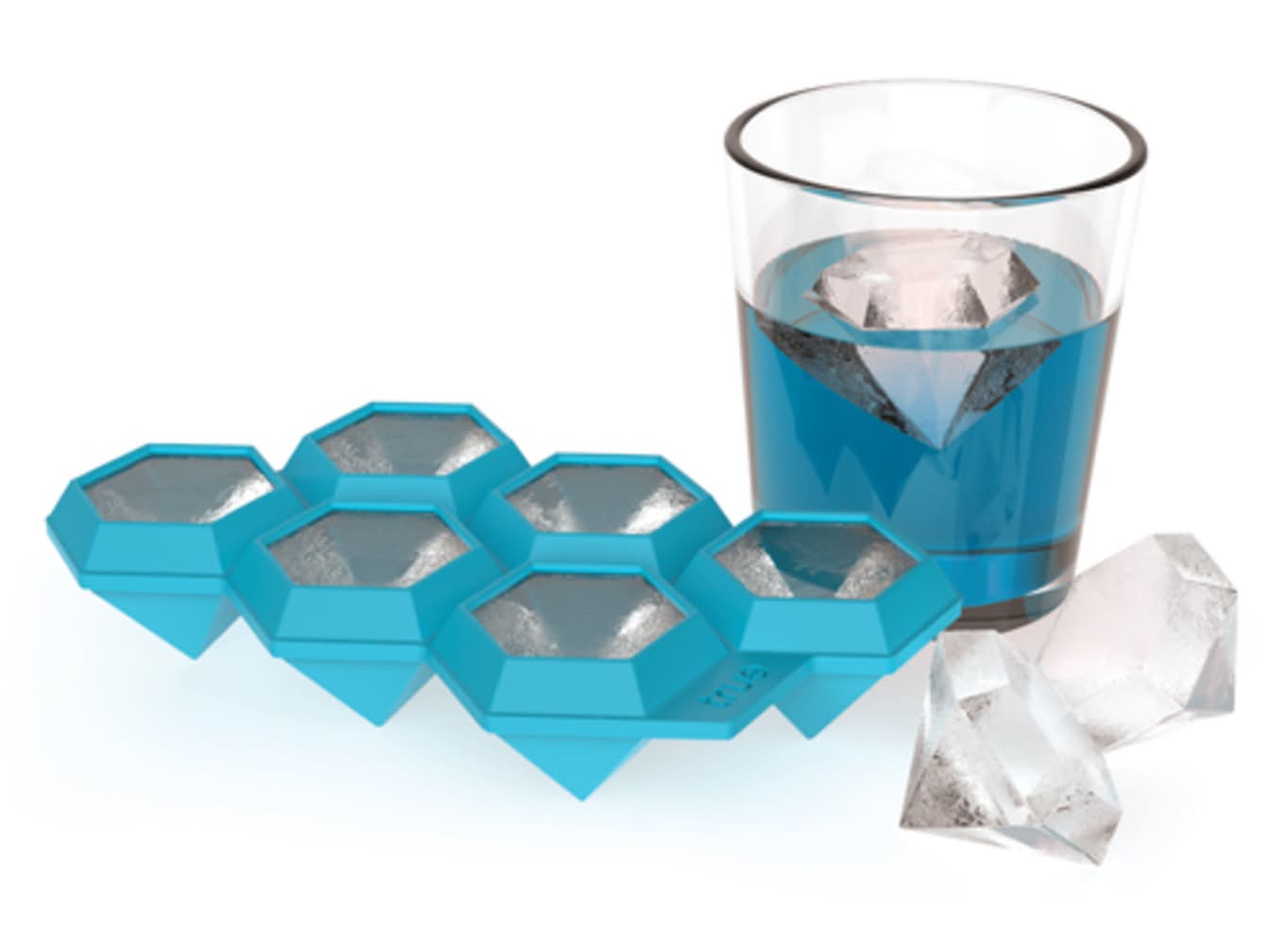 True Brands Iced Out Diamond Ice Tray