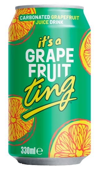 Ting Grapefruit, Sparkling Flavoured Beverage (330ml)