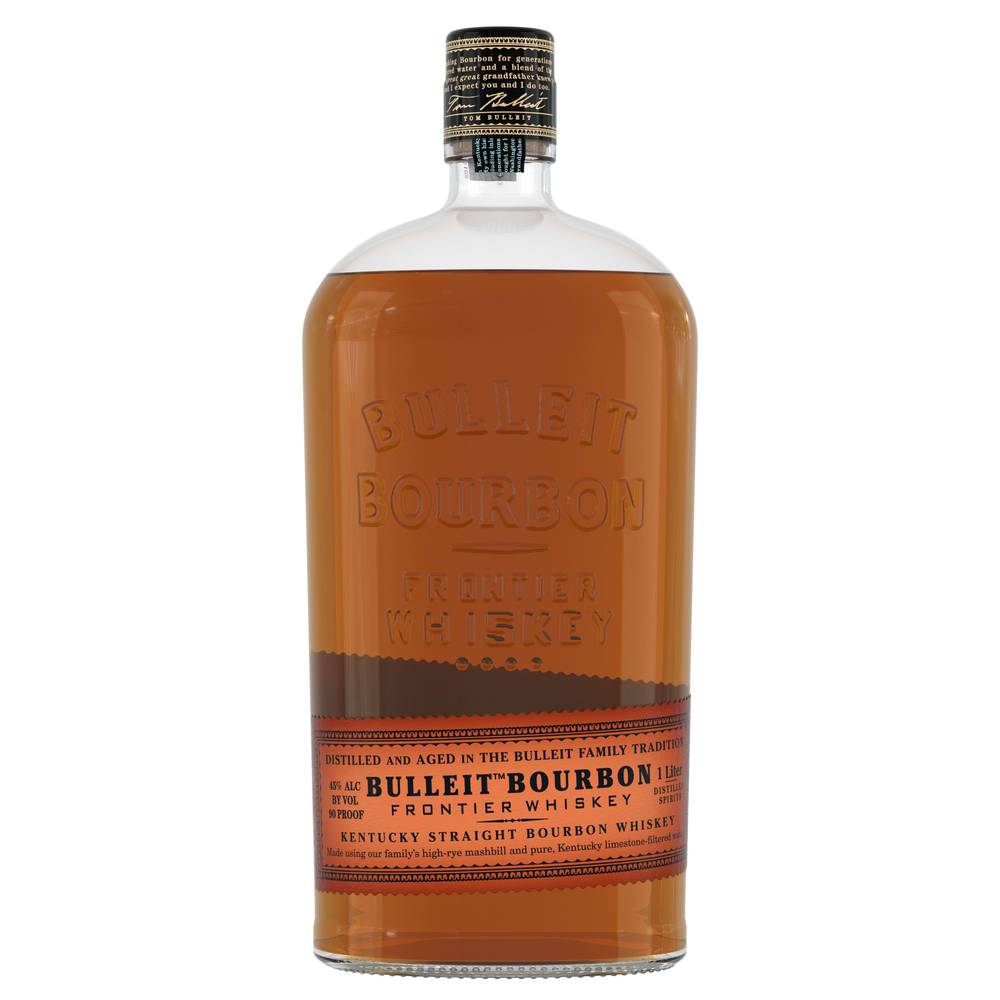 Bulleit Bourbon Frontier Whiskey (1 L)