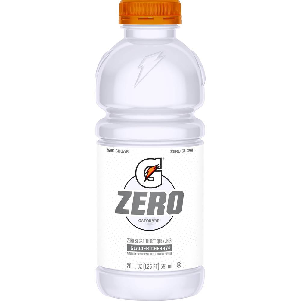 Gatorade Zero Sugar Thirst Quencher Sports Drink (20 fl oz) (glacier cherry)