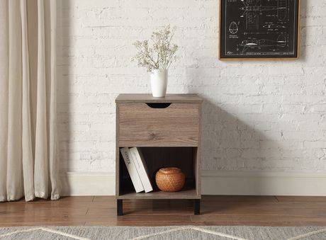 Hometrends Nightstand Rustic Oak