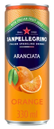 San Pellegrino Orange, Sparkling Juice (330ml)