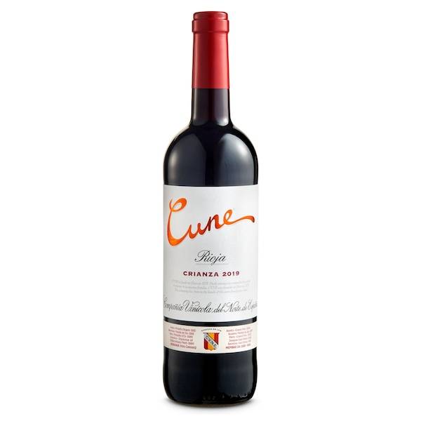 Vino tinto crianza D.O. Rioja Cvne botella 75 cl