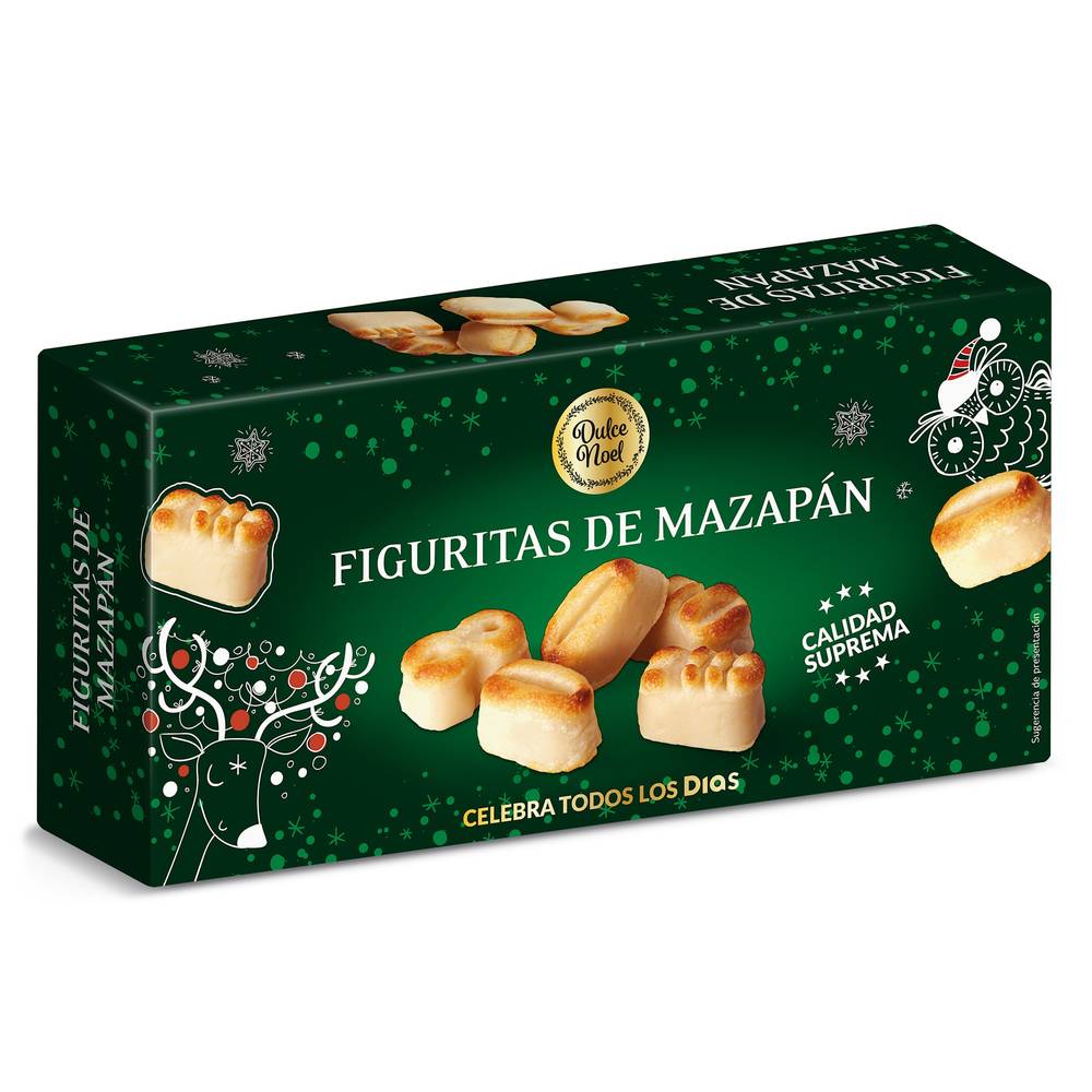 Figuritas De Mazapán Dulce Noel Dia Caja 200 G