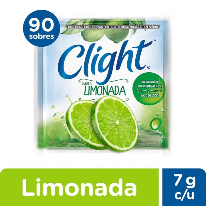 Clight · Polvo para preparar bebida, limonada (7 g)