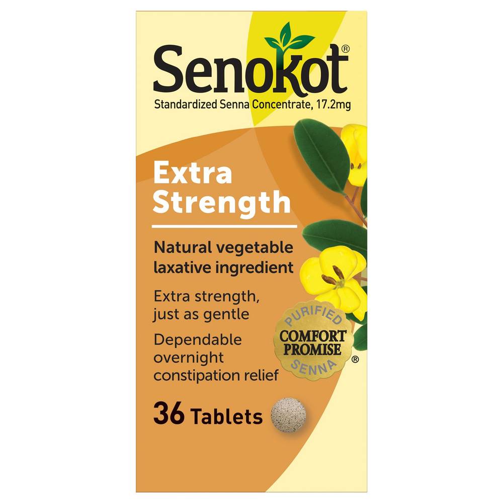 Senokot Extra Strength Laxative Tablets (1.6 oz)