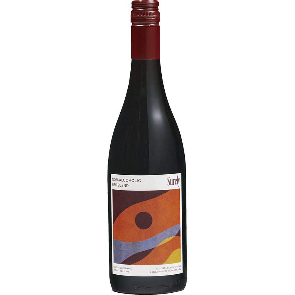 Surely Non Alcoholic Red Blend Wine (750 ml)