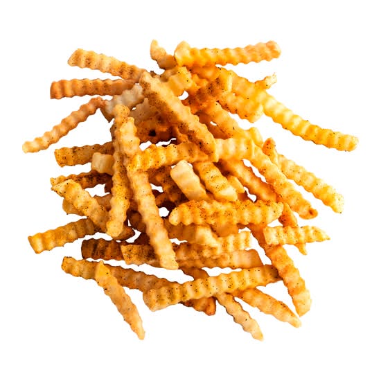 crinkle-cut fries
