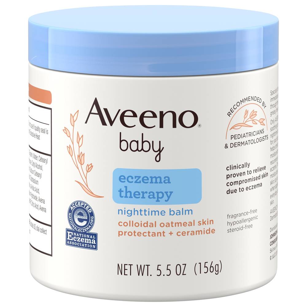 Aveeno Baby Eczema Therapy Nighttime Balm