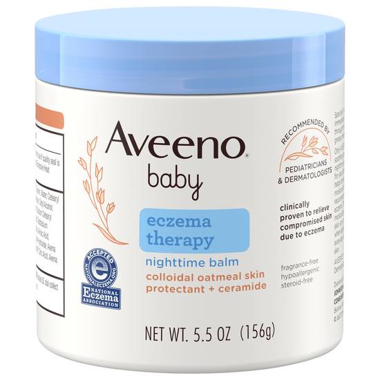 Aveeno Baby Eczema Therapy Nighttime Balm (5.5 oz)