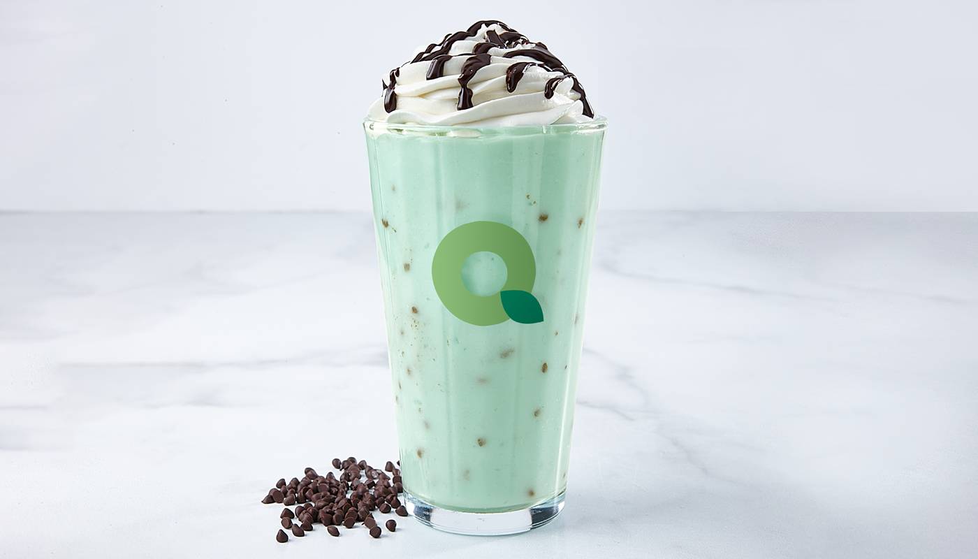 Mint Chip Shake 16 oz