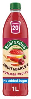 Robinsons Fruit & Barley with Vitamins Summer Fruits Squash 1L