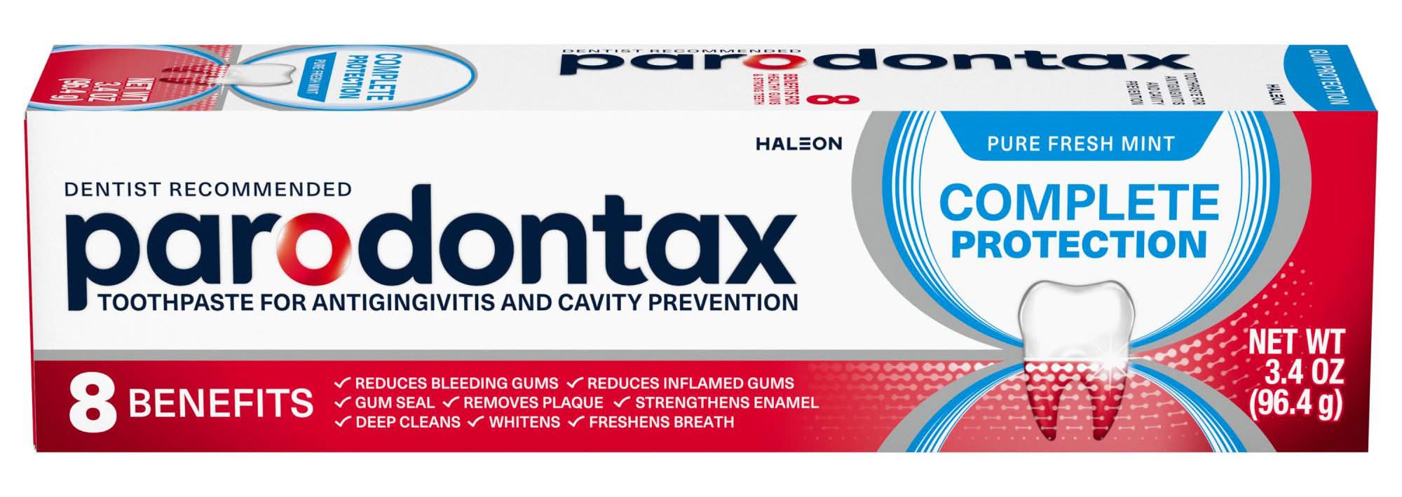 Parodontax Pure Fresh Mint Complete Protection Toothpaste (3.4 oz)