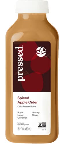 Pressed Juicery Cold-Pressed Spiced Cider (15.2 fl oz) (Apple)
