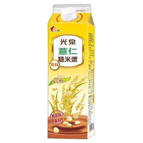 光泉薏仁糙米漿936ml