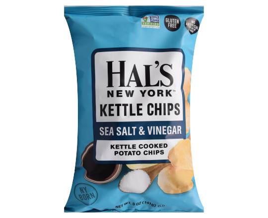 Hal's New York Sea Salt & Vinegar Kettle Chips