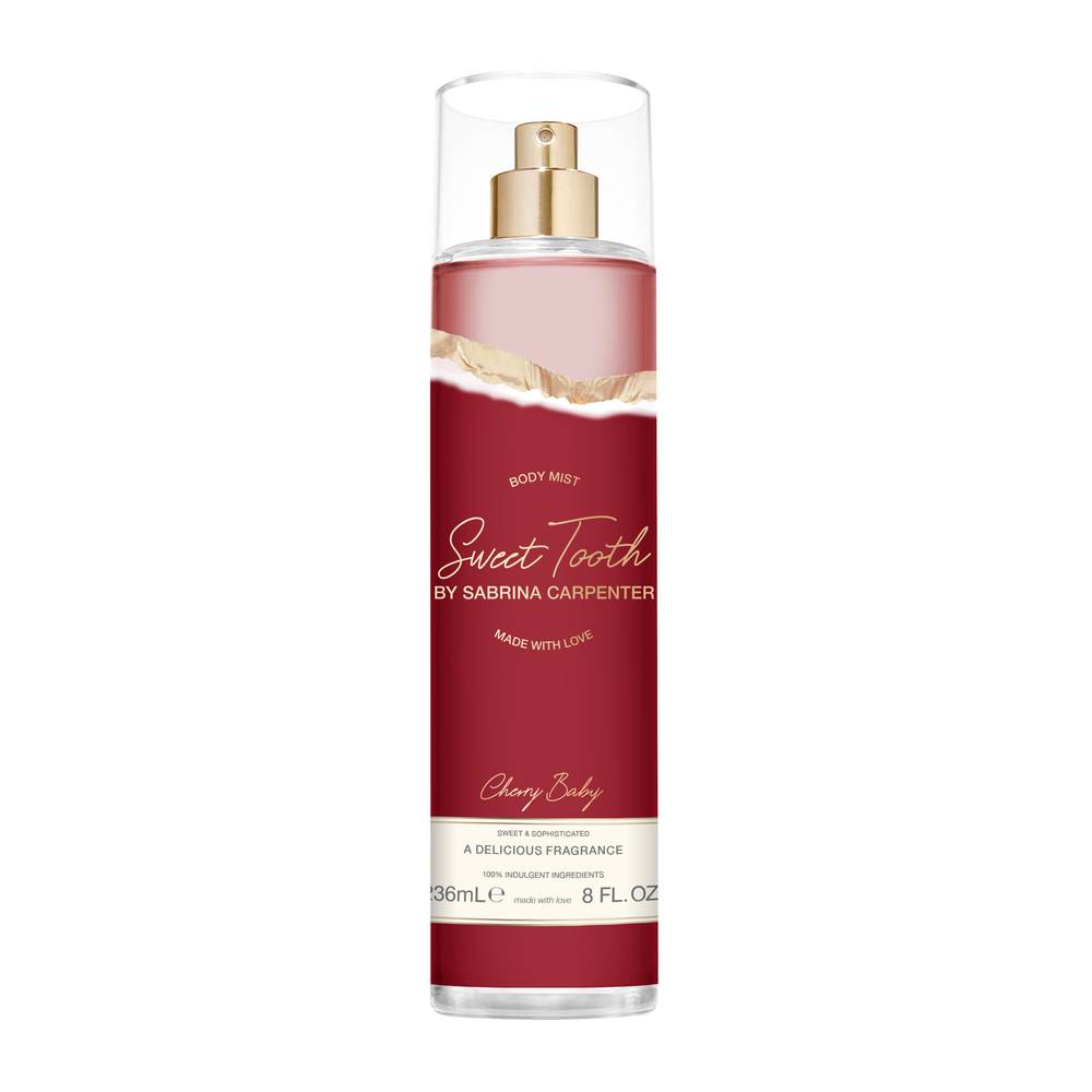 Sabrina Carpenter Body Mist - Cherry Baby, 8 Fl Oz