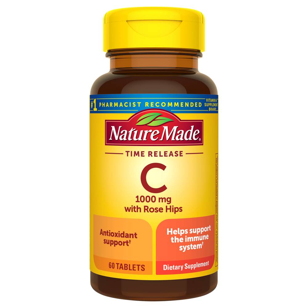 Nature Made Time Release Vitamin C Tablets 1000 mg (3.84 oz)