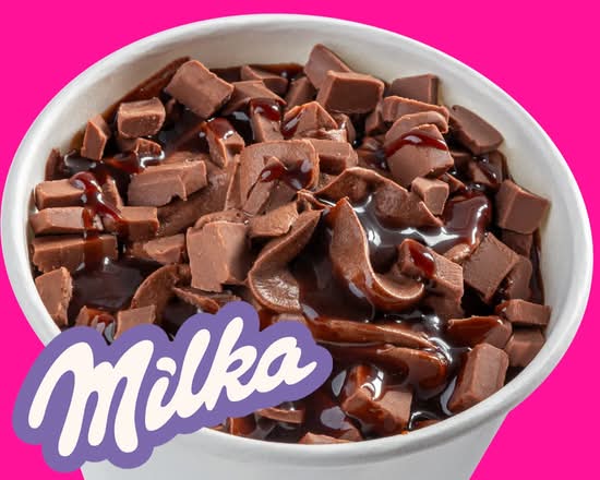 Under Ice triple chocolate hecho con Milka