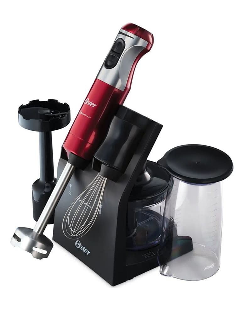 Oster · Minipimer stick mixer 5103r rojo