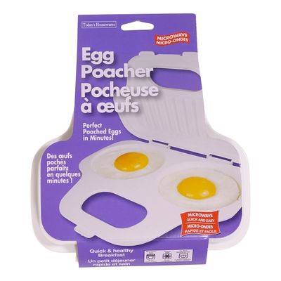Today's housewares pocheuse à œufs au micro-ondes (1unité) - microwave egg poacher (1 un)