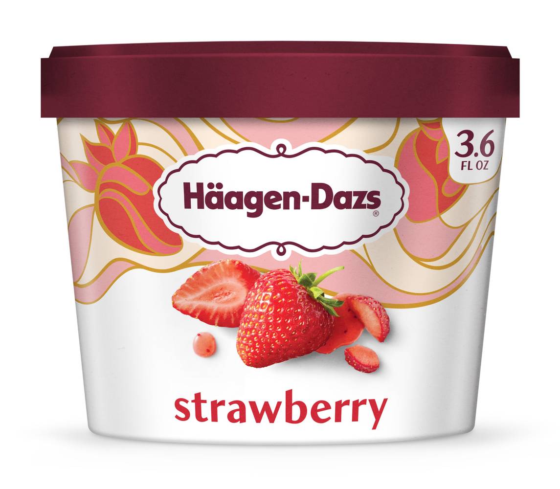 Häagen-Dazs Strawberry Ice Cream (3.6 fl oz)