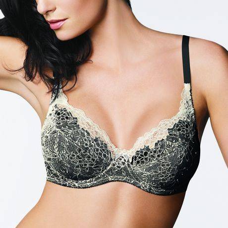 38D WonderBra Chantilly Lace Convertible Full Coverage Underwire Bra W7484